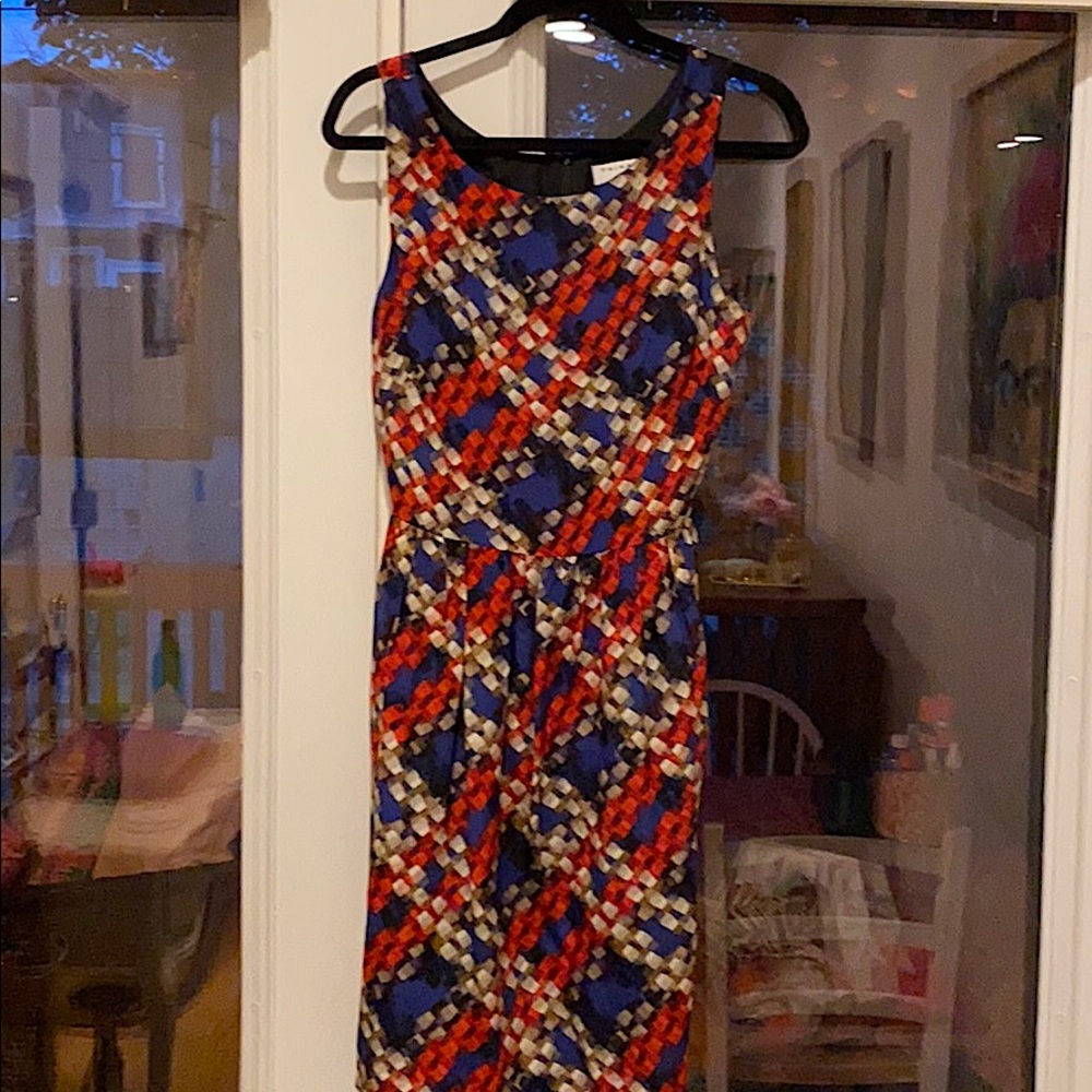 A-line Silk Dress with Pockets!